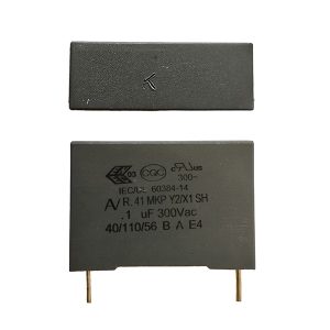 خازن MKP ظرفیت 100 نانو فاراد 300 ولت AC برند ARCOTRONICS