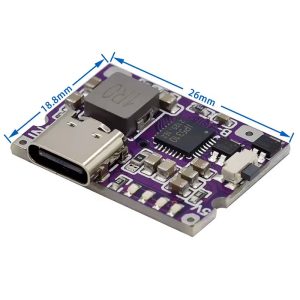 ماژول شارژر باتری لیتیوم یون دارای خروجی USB مدل LX-LBC3.1